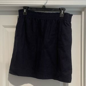EUC Jcrew skirt, 8, Navy